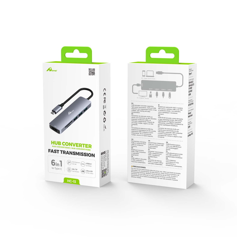 Tappi Antipolvere USB-C Fleuse – 6 Pezzi In Silicone, Con Scatola Portaoggetti, Universali Per Smartphone E Tablet
