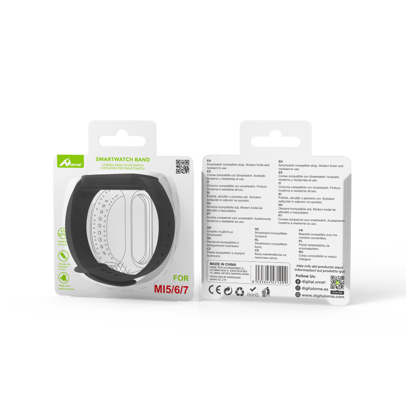 Pack Correa Mi Band 5/6/7 Colores - Imagen 2
