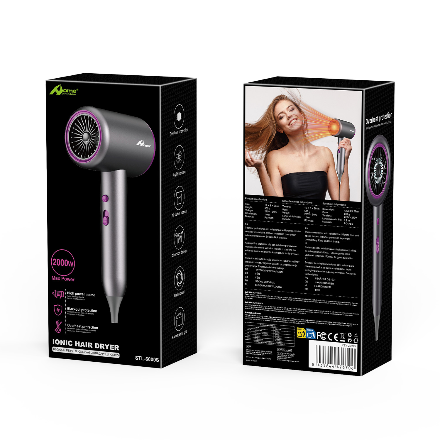 Secador icónico STL-6000L - Imagen 2
