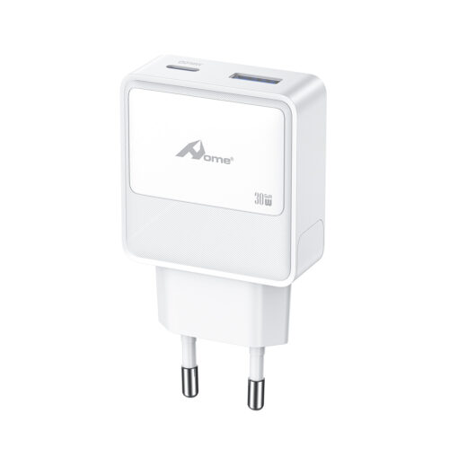 Adaptador de Corriente GaN 30W USB-C + USB-A NC88