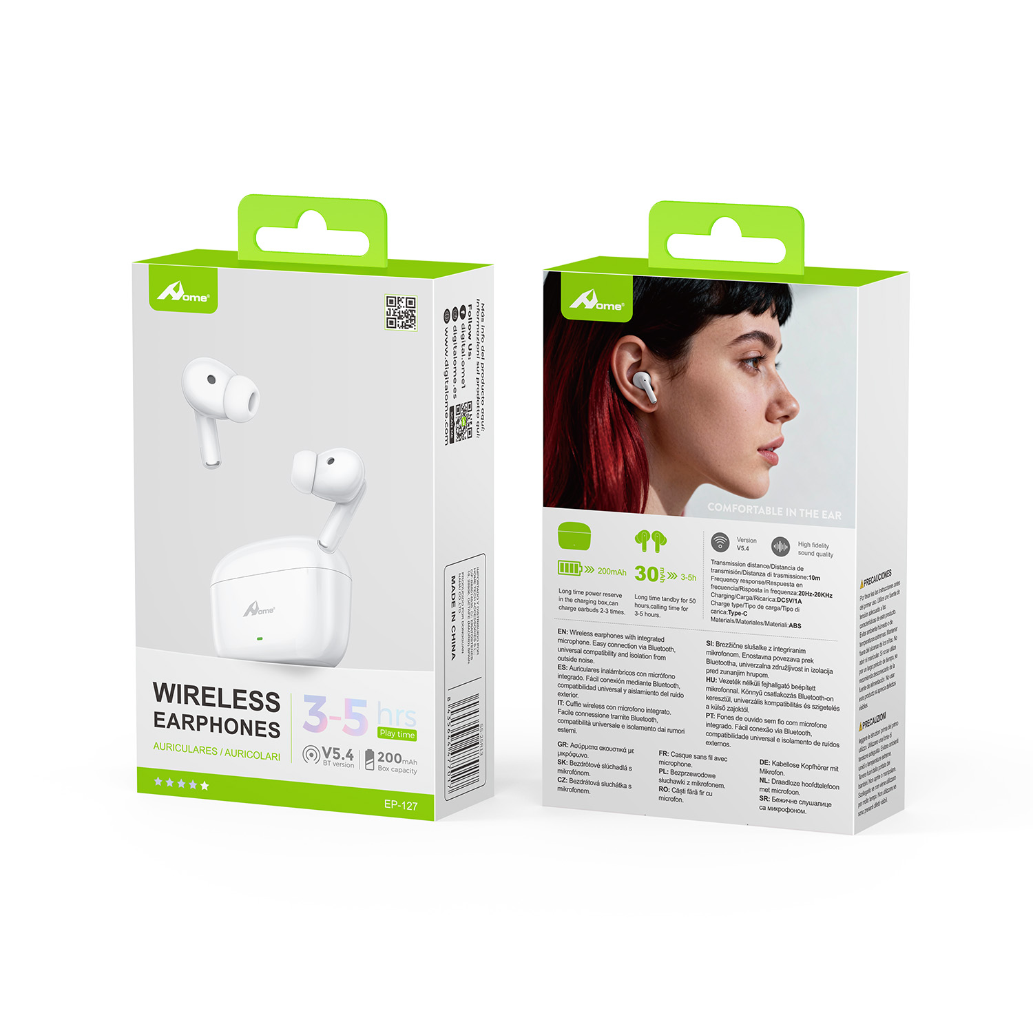Auriculares Inalámbricos Bluetooth TWS In-Ear EP-127 - Imagen 2