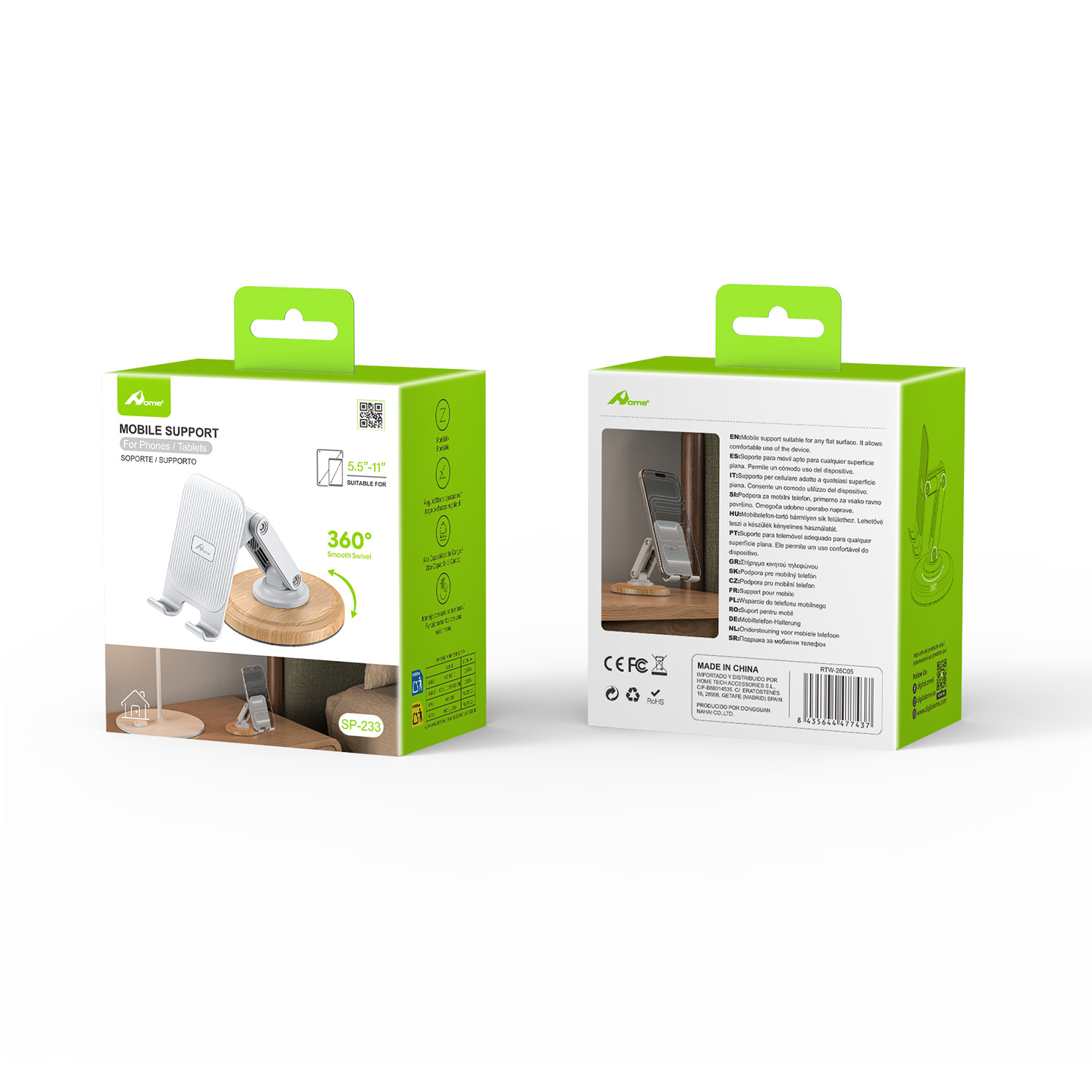 Soporte Plegable para Móvil y Tablet SP-233 - Imagen 2