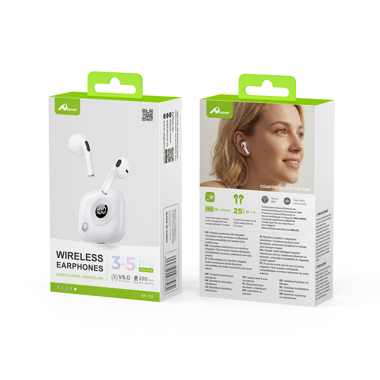 Auriculares Inalámbricos Bluetooth EP-131 - Imagen 2
