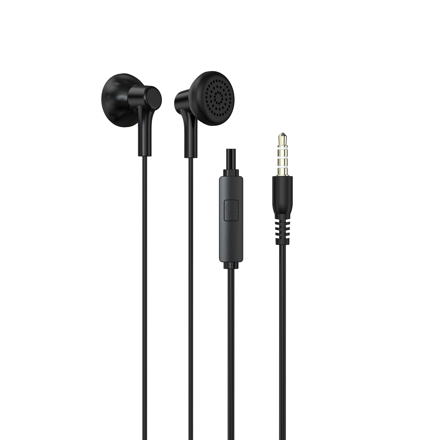 Auriculares con Cable Jack 3.5 mm y Micrófono EP-260