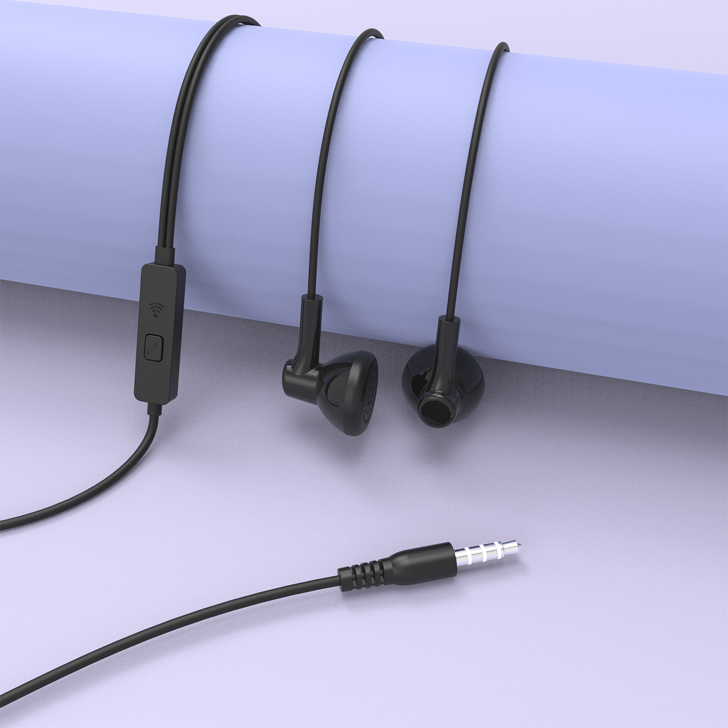Auriculares con Cable Jack 3.5 mm y Micrófono EP-260