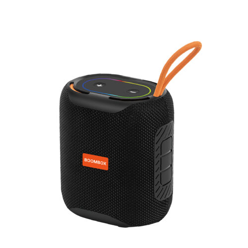 Altavoz Bluetooth Portátil 8W con Luces RGB AC715 Negro