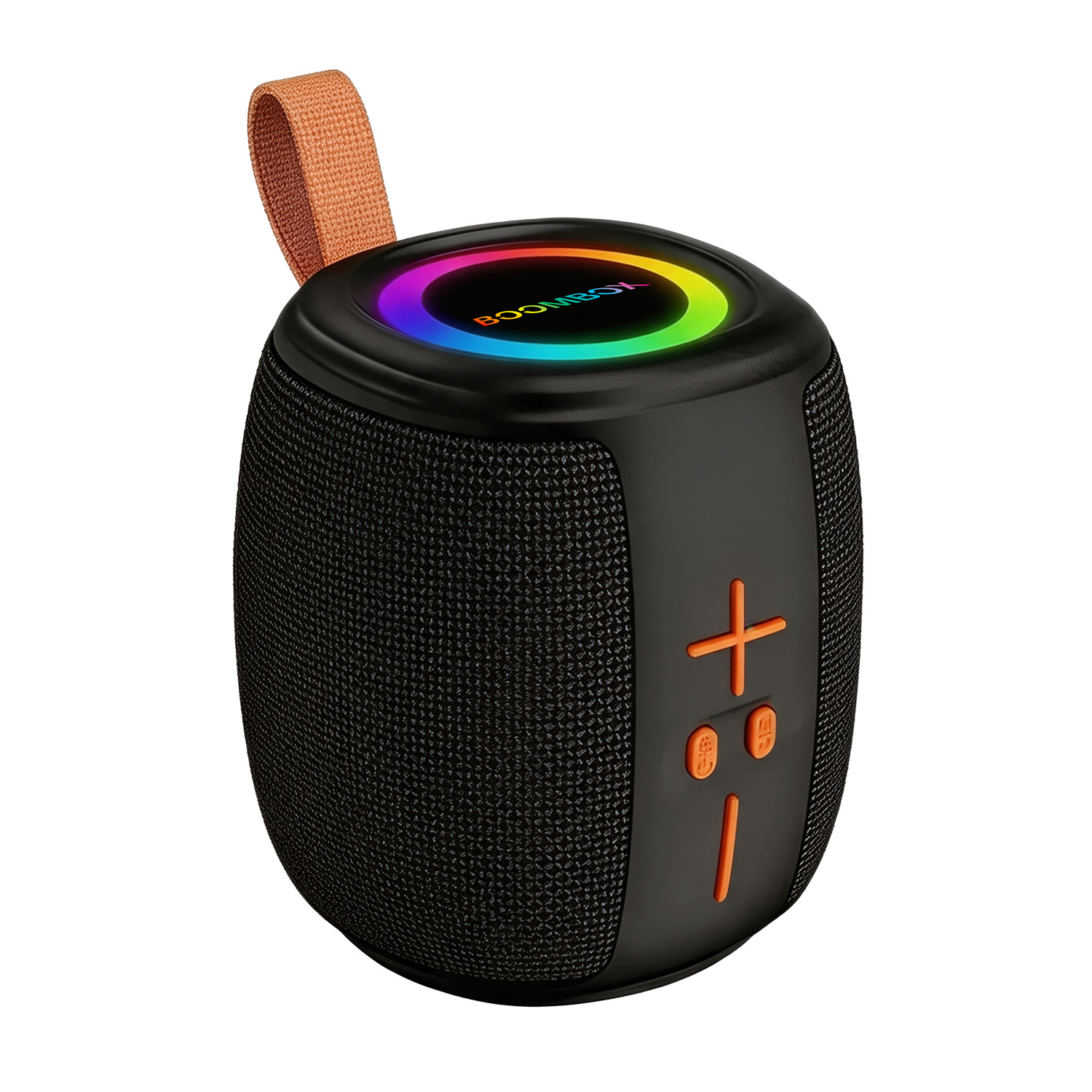 Altavoz Bluetooth Portátil 5W con Luces RGB AC712 Negro