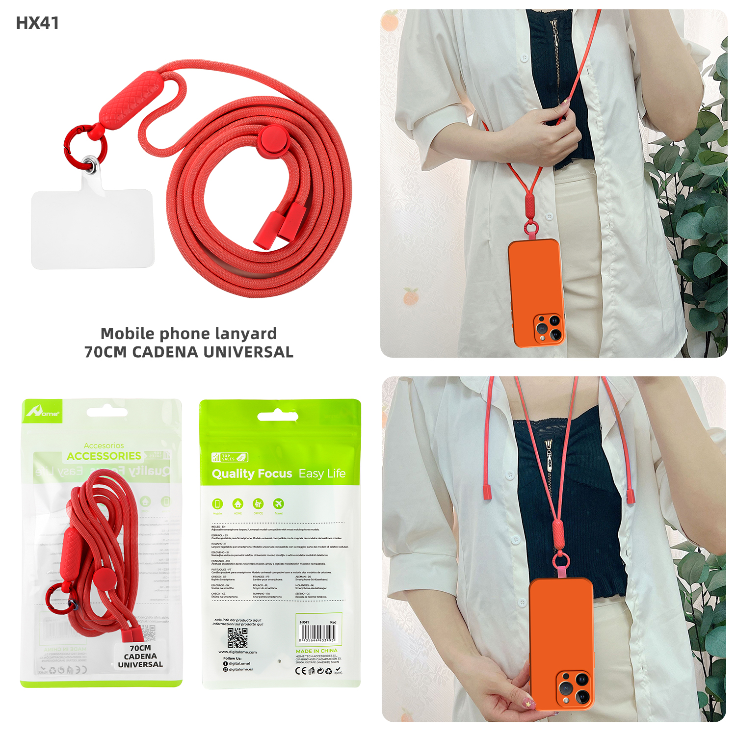 Cordón Universal para Móvil 70 cm - Imagen 6