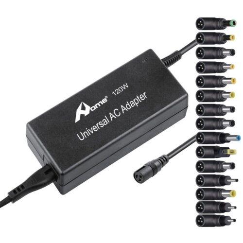 Cargador universal para portátil 120W con 15 conectores – TC-120W-ZD