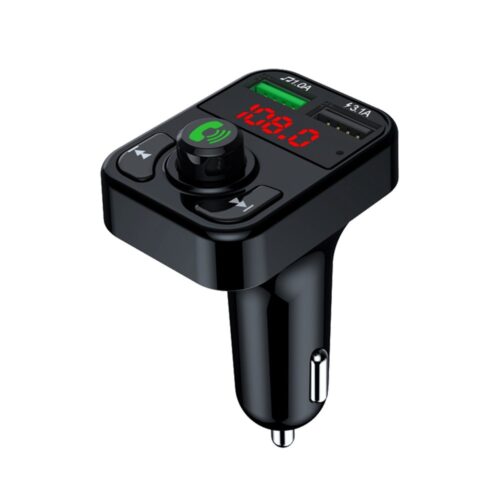Transmisor FM Bluetooth + Cargador de coche 15.5W – X3