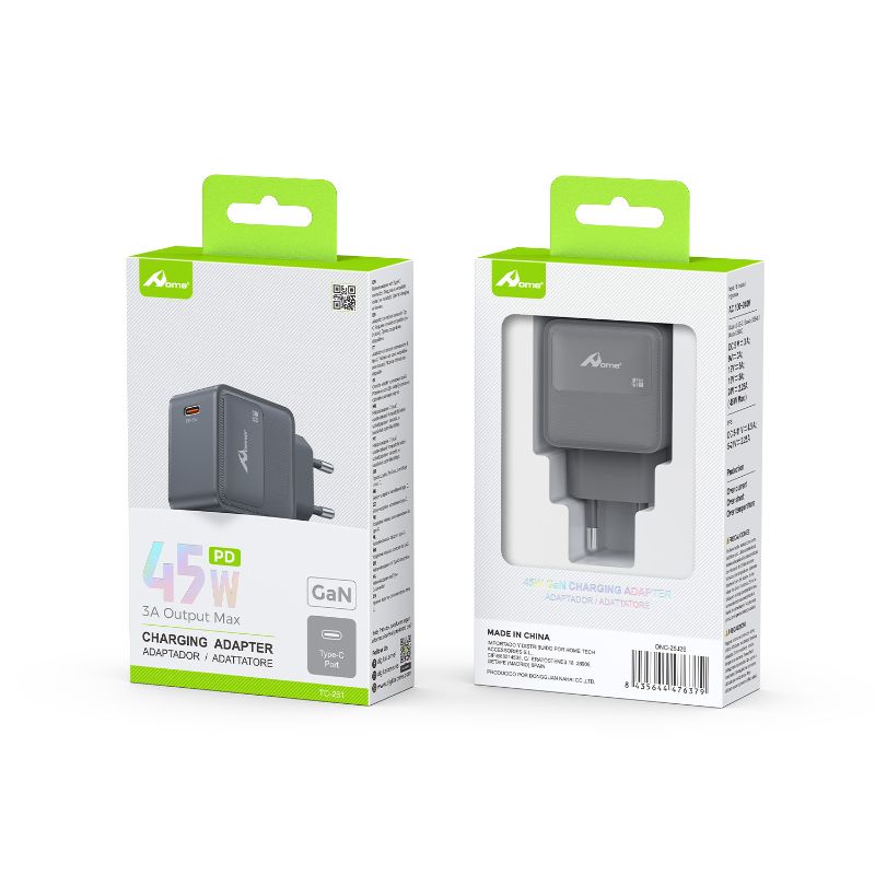 Cargador GaN 45W USB-C – TC-261