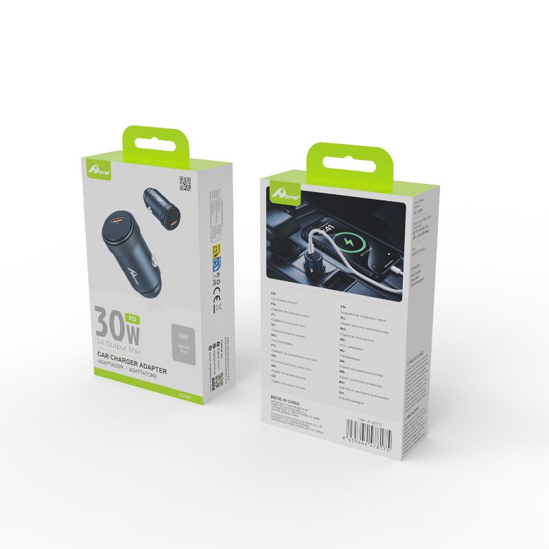 Cargador de coche 30W USB-C – CC-207