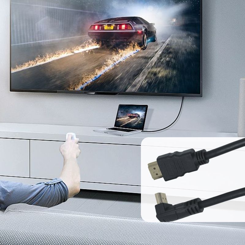 Cable HDMI acodado 90º 1,8 m – LCB-226