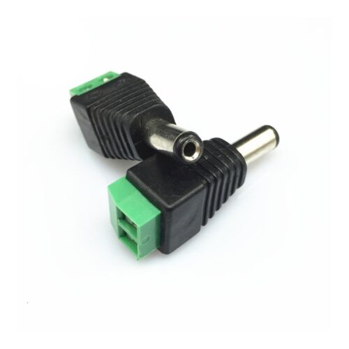 Conector DC macho a bornes de tornillo – LCB-269