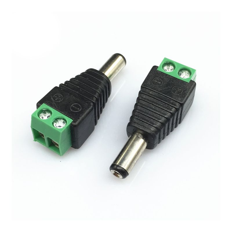 Conector DC macho a bornes de tornillo – LCB-269