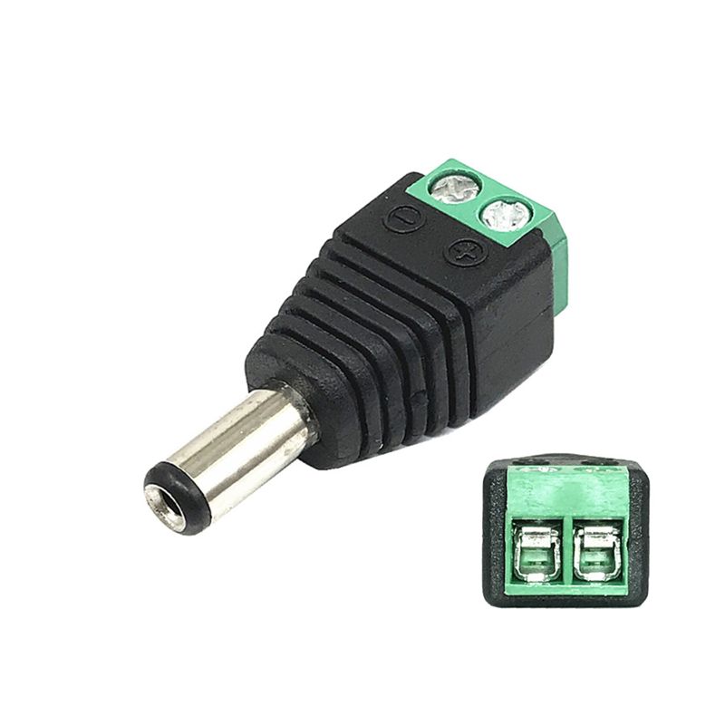Conector DC macho a bornes de tornillo – LCB-269