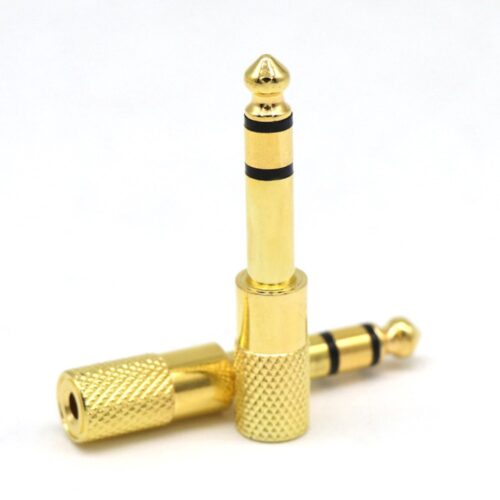 Adaptador Jack 6.35 mm macho a 3.5 mm hembra – LCB-273