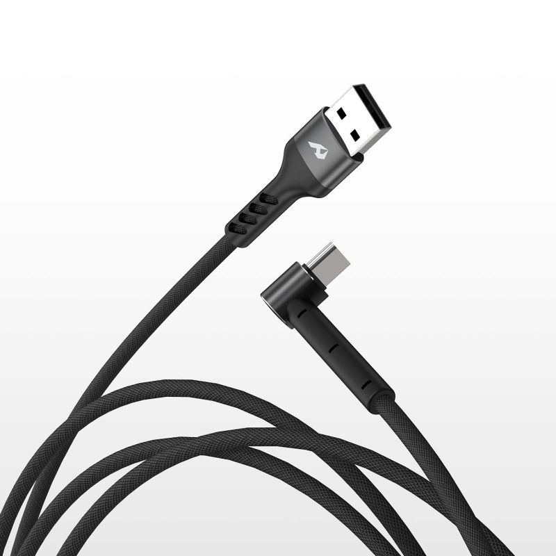 Cable USB-A a Tipo C 3A 1 m acodado 90º – CB-305-C