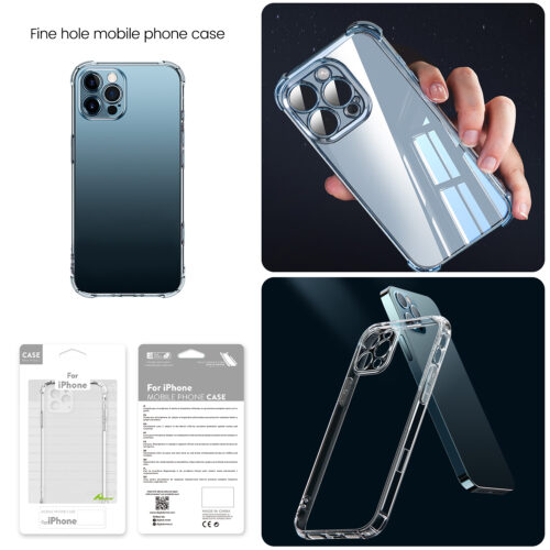 Funda Blanda Antigolpe Transparente - iPhone